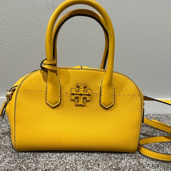 Tory Burch Vibrant Yellow Satchel - Picture 2 of 8